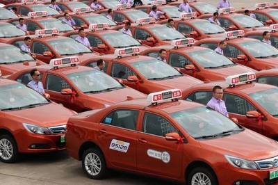 南宁迎来电动出租汽车时代 首批300辆新车正式投运，开启绿色出行新篇章